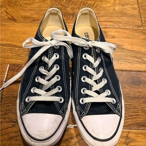 Converse Chuck Taylor’s Black Sneakers - Women 9/Men 7